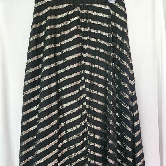 ALFANI Metallic Midi Skirt  NWT Size 8 - Picture 1 of 9